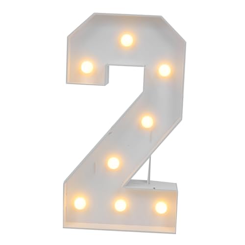 Numéro Illuminé LED Zerodeko Installation Facile Fête