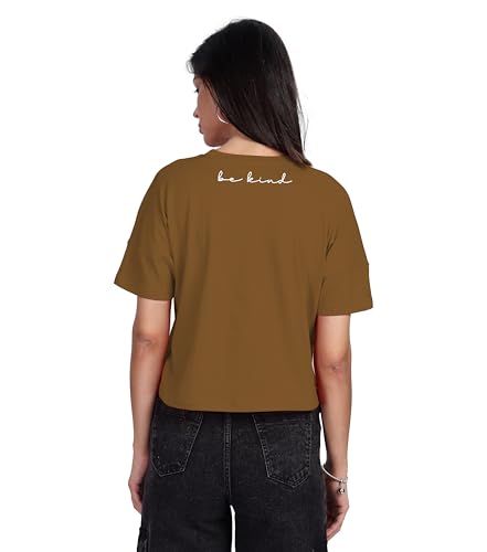 Image of SHODOX Women's 100% Cotton Regular Fit Printed Half Sleeve T Shirt Casual Summer Wear Soft Breathable Top Daily Comfort Style