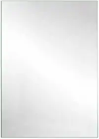 Espelho para Barbear 20x20cm com Fita Dupla Face Extra Forte Espelho Decorativo para Banheiro Box Lavabo e Quarto