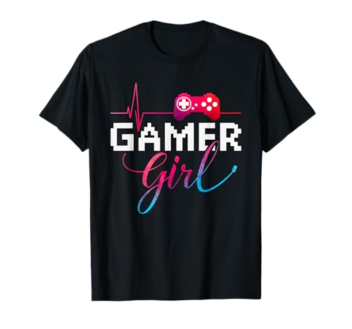 Diseño Gamer Girl Camiseta