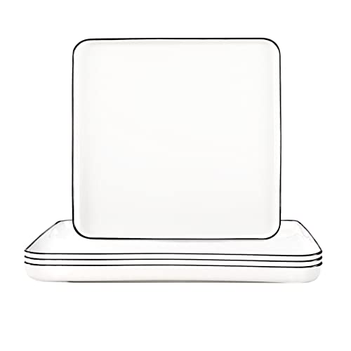 Qualità: porcellana New Bone China di qualità professionale. Vetrificato ad alte prestazioni. Bordi robusti.
