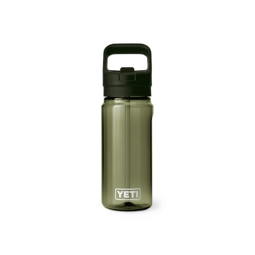 Image of YETI Yonder 600 ml /20 oz Water Bottle with Yonder Straw Cap, Olive