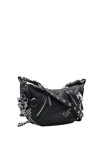 Desigual Koweït M, Bols_Mickey Jupe Kuwait M Femme, Noir