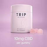 TRIP CBD Infused Gummies (30 Gummies). Delicious Natural Wild Strawberry Flavour. High Strength CBD Edibles. 300MG CBD – Vegan, THC-Free - Image 3