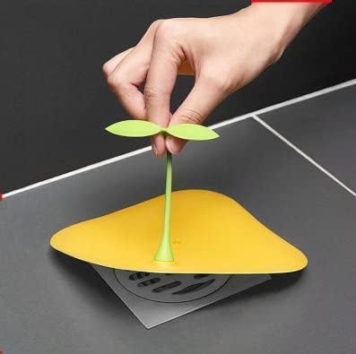 JKDM Bean Sprouts Floor Drain Toilet Floor Anti-Smell Cover Silicone Bean Sprouts Floor Sink Filter Sewer Deodorant Cover Silicone Filter Bathroom Hair Catcher Multicolor (Pack of 1) (B0DC71YQ7H) Amazon Price History, Amazon Price Tracker