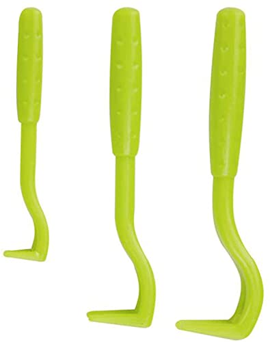 Lot de 3 pinces à tiques pour chiens, chats, chevaux - Pour toilettage d'animaux domestiques - Vert et bleu - Joli et pratique
