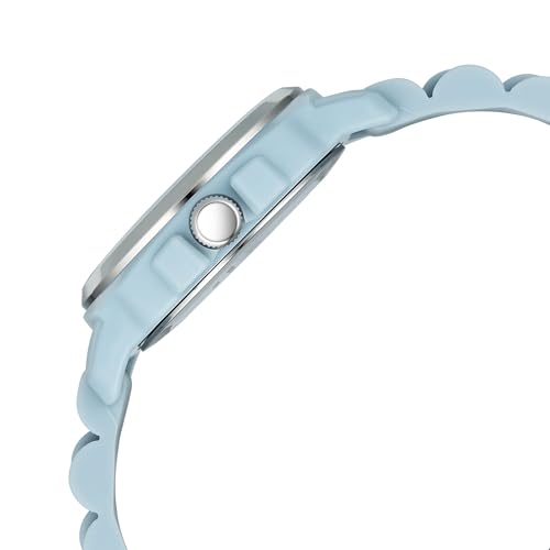 Image of Fastrack Tees Hype Bounce Quartz Light Blue Round Dial Men's Watch | Water Resistance Watch | Watches for Men Analog - 38170PP03