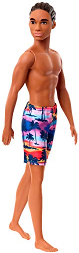 Barbie GHW44 - Beach Ken Puppe im Tropendesign, Spielzeug ab 3 Jahren – Bild 5