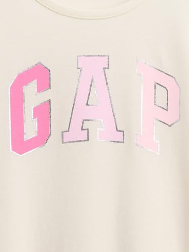 Image of Gap Girls Short Sleeve Logo Tee T-Shirt