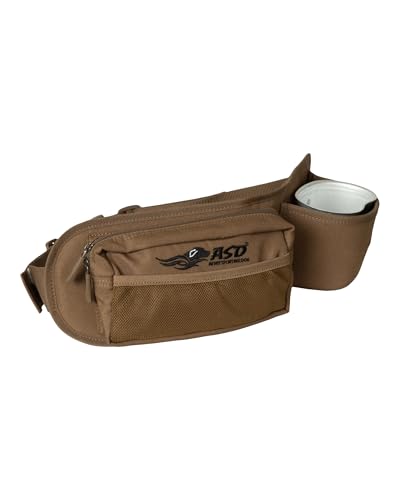 Banded Avery Sporting Dog Trainer’s Waist Belt – Adjustable, Hands-Free Dog Training Belt with Storage Pockets (Marsh Brown)