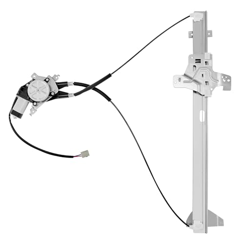 Image of BDFHYK 741-586 Power Window Regulator with Motor Front Left Compatible with Ford E-150 E-250 E-350 E-450 E-550 Super Duty Econoline Van Wagon