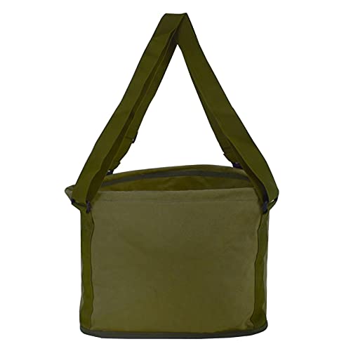 duhe189014 Sac de cueillette de Fruits Sac de Rangement extérieur à Une épaule Sac de Rangement Sac à Dos Randonnée Pliable Champignon Camping Chasse Sac de Collecte d'extérieur dutiful, Armée Verte – vue 7