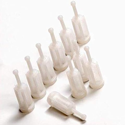 10pcs Paint Spray Gun Strainers Filters Feed Gravity Small Universal Part Car (white) Cover