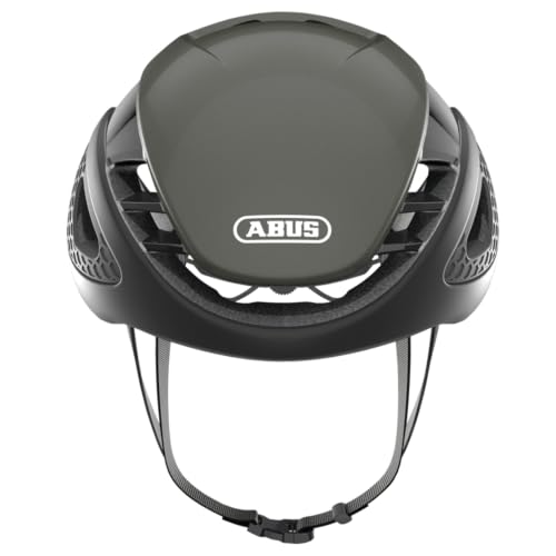 ABUS Rennradhelm GameChanger - Aerodynamischer Fahrradhelm mit optimalen Ventilationseigenschaften für Damen und Herren - Dunkelgrau… – Ansicht 2