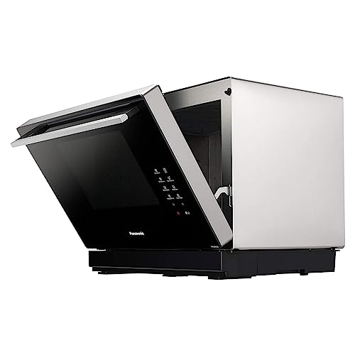 Panasonic CF87 Speed Convection Oven, Grill, Flatbed, 31Litre, Two Level Cooking, Genius Sensor, 32 Auto Programmes, Easy Clean, 1000W Combination Microwave Oven