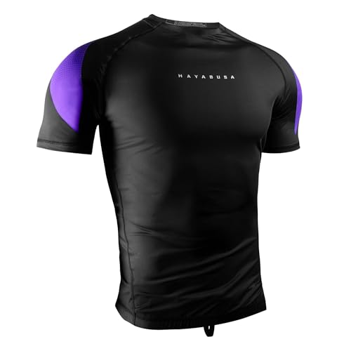 Hayabusa Pro Ranked Rash Guard for Men Short Sleeve