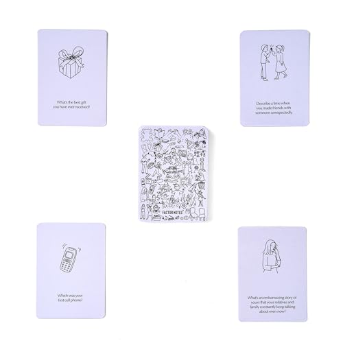 Image of FACTOR NOTES adults Conversation Card Game: Memory Lane
