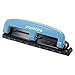 EZ Squeeze Three-Hole Punch, 12-Sheet Capacity, Blue/Black