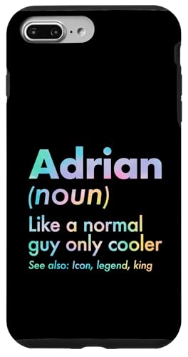 Adrian Like A Normal Guy Only Cooler Legend King �t�@�[�X�g�l�[�� �X�}�z�P�[�X iPhone 7 Plus/8 Plus �p