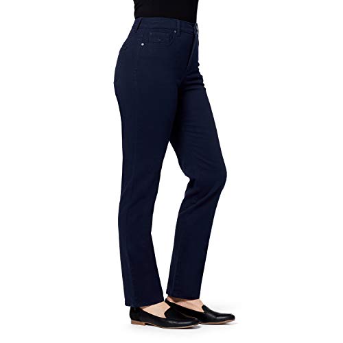 Image of Gloria Vanderbilt Womens Amanda Classic High Rise Tapered Jean Petite