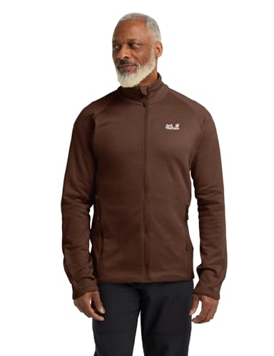 Jack Wolfskin Herren Peak District Fz M Hot Choc L EU