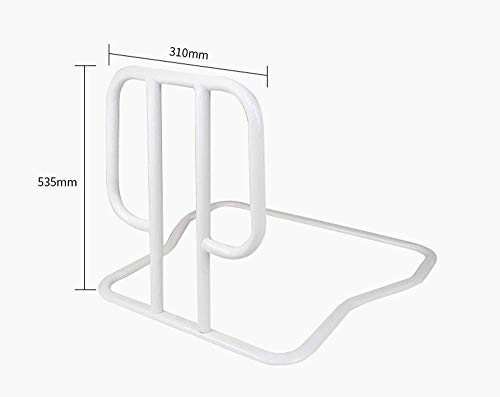 ZJDU El Anciano La Barandilla, Barandilla De La Cama, La Cama Levantó El Bastidor Auxiliar, Refuerzo De Seguridad Resistente A Los Golpes, Cuidado De Las Mujeres Embarazadas