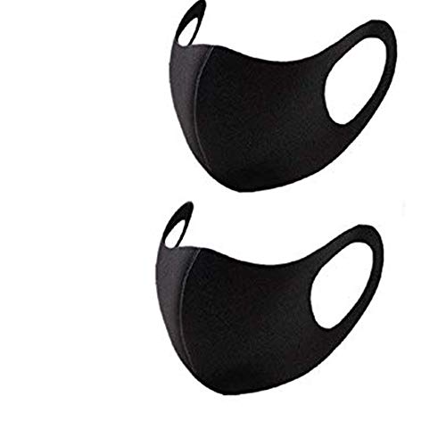 2PC Anti Dust Mask Face Mouth Mask Fashion Reusable Washable Outdoor Unisex Mask