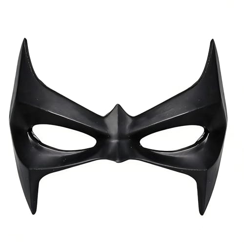 Voyiparty Bat Eye Mask Black Halloween Adult Costume Party Character Makeup for Dance Party Cosplay Props Standard Size