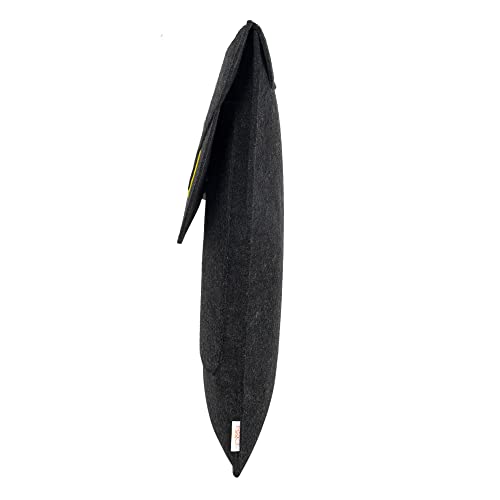 Image of OON Laptop Sleeve Sleek Black Felt 11 Inch