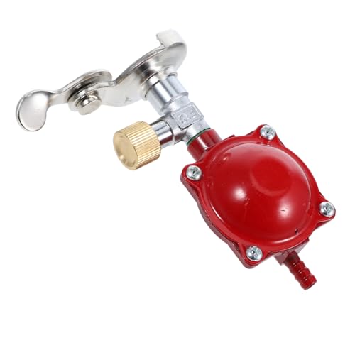 Levemolo Ne Regulator Valve Gas Valve Regulator for Gas Tank Grill Replacement Secure Connection for Outdoor Use