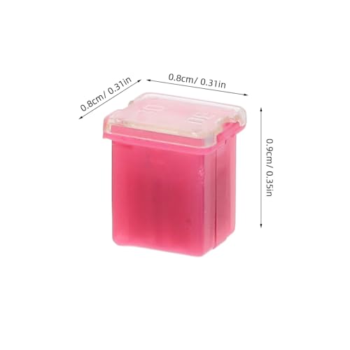 Kit de repuesto de fusibles automotrices micro, 20 piezas, para auto, bote, RV, camión y SUV (20-60 A) miniatura 2
