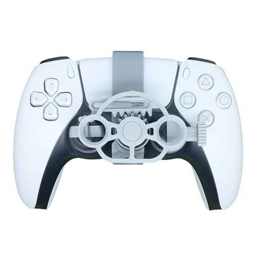 LICHIFIT Mini volante per PS5 Racing Game Controller Simulatore di guida volante di stampa 3D per PlayStation 5...