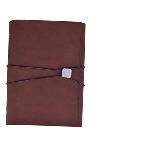 Housoutil Fold PU rouge pour prendre des notes au bureau avec style