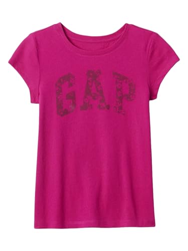 Image of Gap Girls Short Sleeve Logo Tee T-Shirt