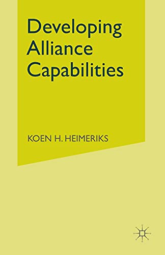 Developing Alliance Capabilities view 2