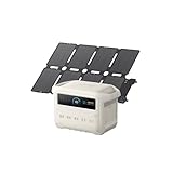 Anker Solix C1000 Gen 2 Portable Power Station オフホワイト with Anker Solix PS100 Compact Portable Solar Panel 世界最小クラスポータブル電源1024Wh 世界最速の急速充電54分 大容量 高出力 長寿命10年 キャンプ 防災 節電 ポタ電と100W Compactソーラーパネル 2点セット アンカー