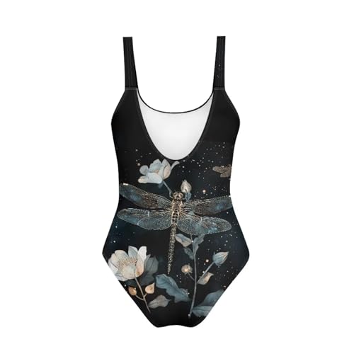 Image of YEXIATODO Kids One Piece Swimsuit for Teen Girls Womens Bathing Suit High Waist Bikini Set Girls Swimsuit for 7-18 Years Old