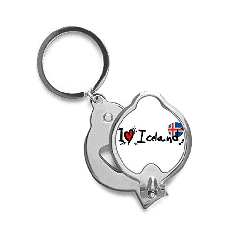 Coupe-ongles voyage J'aime l'Islande idéal pour votre trousse de toilette