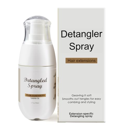 Image of Easyouth Detangler Spray, 1.7 fl Oz 50 ml, Lightweight Hair Detangling Spray, Helps Smooth Knots and Improve Manageability, Easy Combing and Styling, for Women, for Daily Use