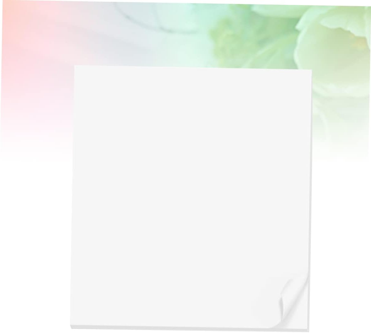 Hohopeti 50sheets Blank Sketch Paper Art Drawing Paper Sketch for Markers Safe Recycled Material
