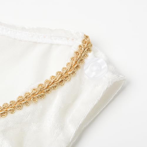 Disfraz de Diosa Ateniense para Niñas Blanco Talla Mediana miniatura 4