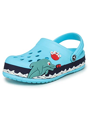 ABROS Unisex Kids AZCK0805 AKZO Clogs -Majestic Blue -11UK Deal
