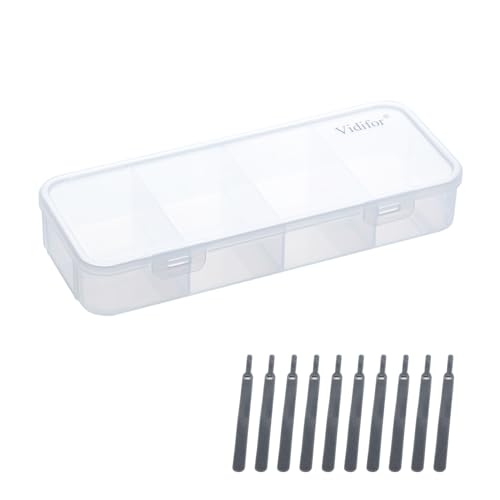 Cajas organizadoras de cables Vidifor transparentes para solucionar el desorden en cajones
