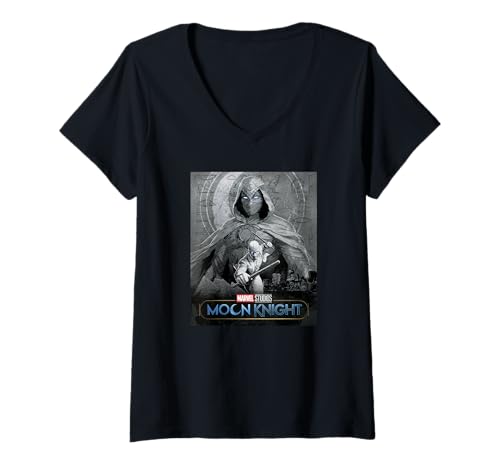 T-shirt Moon Knight Marvel femme pour vos soirées streaming et sorties geek
