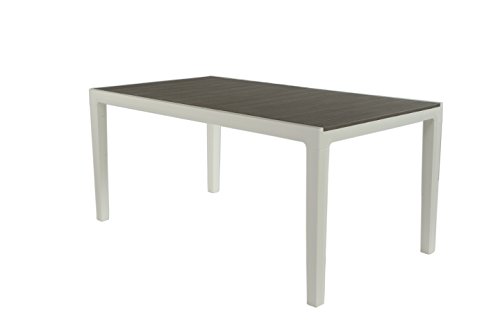 Keter Harmony- Mesa de jardín Exterior, 90 x 160 x 74 cm, Color B...