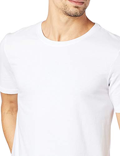 Camiseta Básica, Hering, Masculino, Branco, G