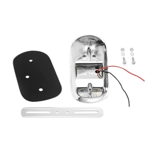 Luz trasera de freno roja en plástico ABS para motocicletas y ciclomotores 5