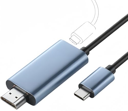 MEEKI Switch 2�h�b�N HDMI �ϊ��P�[�u�� Type C�X�C�b�` �h�b�N �����P�[�u������1.8M 4K 1080P�𑜓x HD�ϊ� TV���[�h 100W PD ���d �����o�̓h�b�N�s�v�Ńe���r�ȒP�ڑ����^ �x���Ȃ� �R���p�N�g �X�C�b�`�h