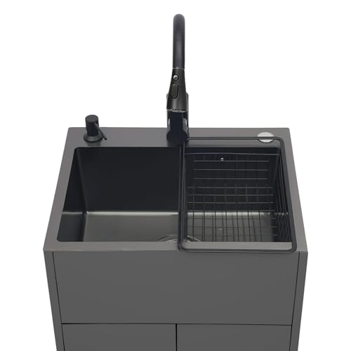 Mueble lavandería de 32in para solucionar la falta de espacio y limpieza en la colada 5