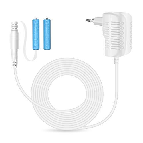 Batterieadapter Batterieersatz für 2 STK. AAA Batterien Netzteil Adapter komaptibel mit Neujahr Deko/Lichterkette/ThermoPro TP55